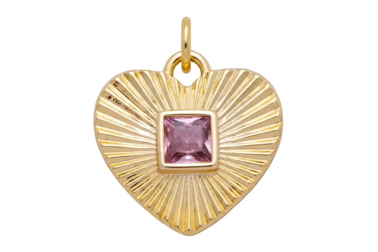 Medium heart charm