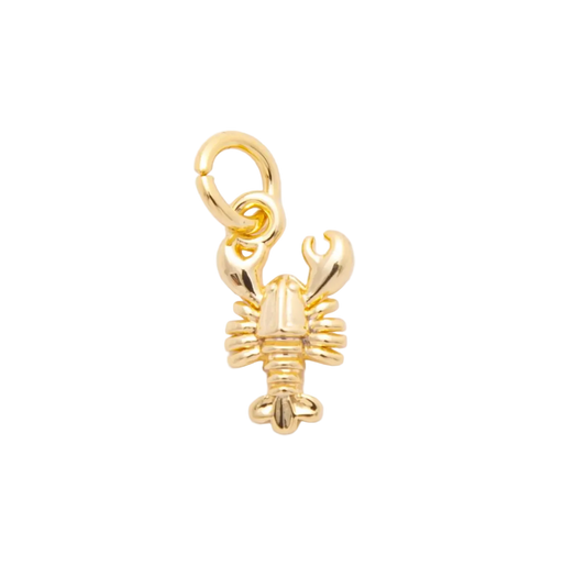 Mini lobster charm