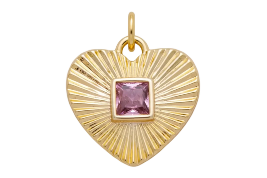 Medium heart charm