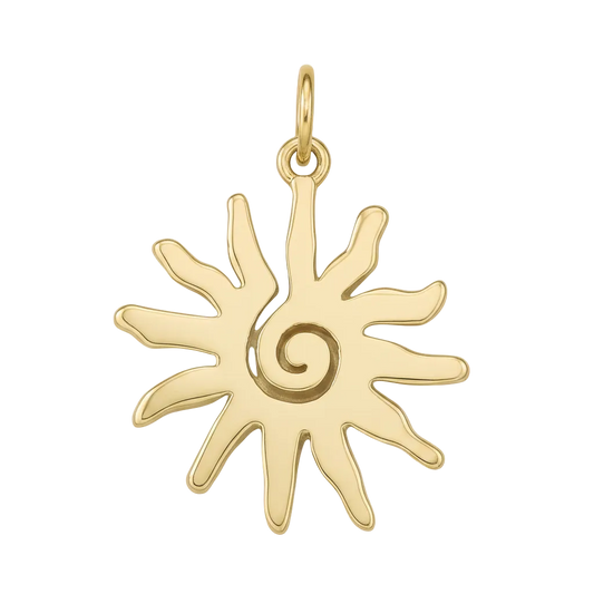 Medium sun charm