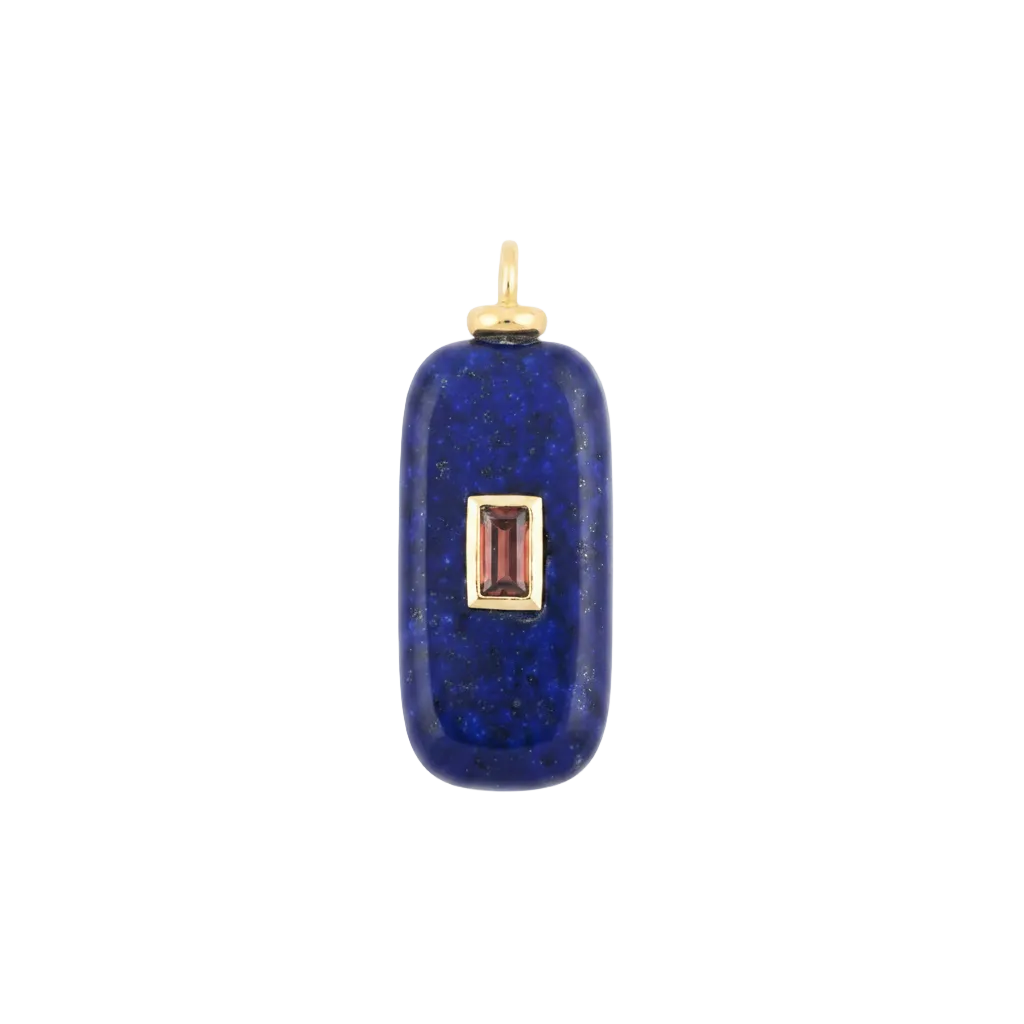 Lapis lazuli charm