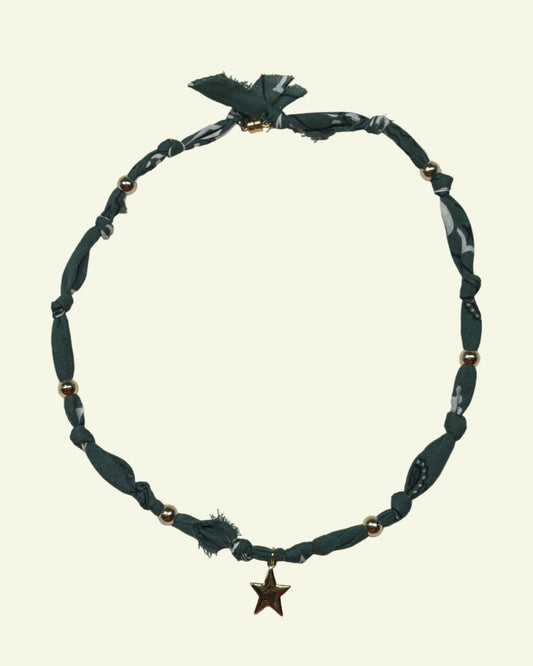 Red Bank Bandana Necklace